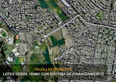 Ubicación Villa Las Palmeras